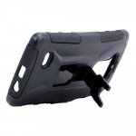 Wholesale LG G Flex 2 LS996 Armor Holster Combo Belt Clip Case (Black)